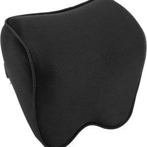 Black Memory Foam Neck Pillow 9.08x9.80x4.30