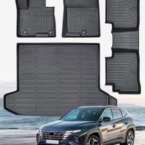 Hyundai Custom Fit TPE All-Weather 4-Piece Liner Set